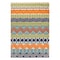 World Rug Gallery Modern Bohemian Indoor/Outdoor Area Rug 5'x7' Multi Area Rug 5559MULTI5X7 - alternate 3